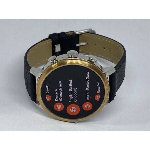 Fossil Gen 4 Authentic Digital Dial Smart Watch Custom Band FTW6016 CR707 - Picture 7 of 12